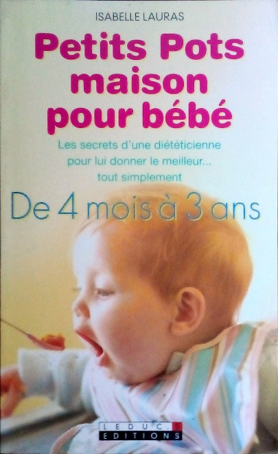 LAURAS Isabelle, Petits pots maison pour bébé