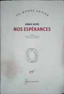 HOPE Anna, Nos espérances