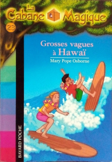 POPE OSBORNE Mary, La cabane magique 23, Grosses vagues à Hawaï