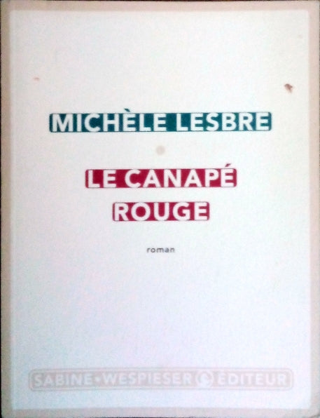 LESBRE Michèle, Le canapé rouge