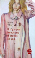 TESTUD Sylvie, Il n'y a pas beaucoup d'étoiles ce soir